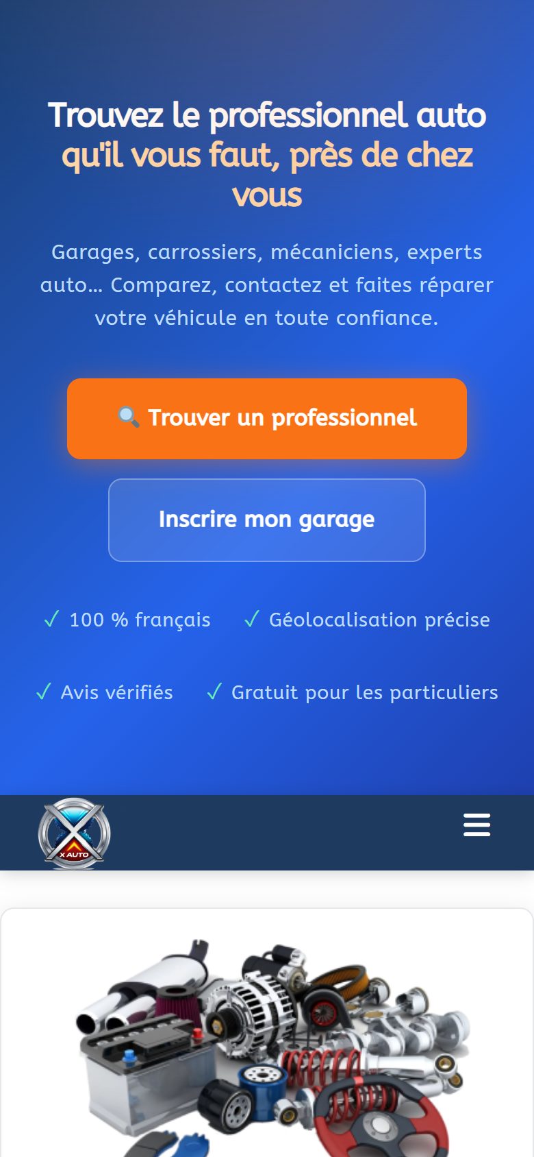 Le site auto-xxx sur téléphone